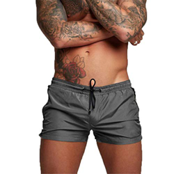 Kfnire Bañadores de natación, Pantalones Cortos de los Hombres de Secado rápido Playa Surf Corriendo Pantalones Cortos de natación Boxeadores Ligero S precio