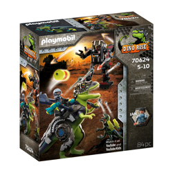 Playmobil - T-Rex: Batalla De Los Gigantes Dino Rise en oferta