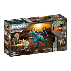 Playmobil - Tío Rob: Armamento Para La Batalla Dino Rise en oferta