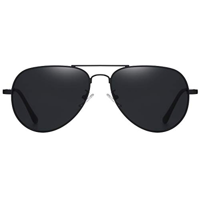 H HELMUT JUST Gafas De Sol para Hombre Mujer Aviador Polarizadas Espejo Para Conducir Viajes HJ1302