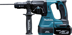 MAKITA 0088381686204 Martillo Ligero, 4.7 W, 18 V, Negro, Con 2x baterías 5,0 Ah en oferta