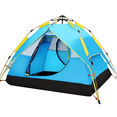 Hewolf Tienda de Campaña Automátic para 2 a 3 Personas Tiendas de Campaña Instantánea de Doble Capa Tiendas de Techo Portátil con Bolsa de Transporte 