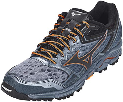 Mizuno Wave Daichi 3, Zapatillas Hombre, Multicolor (Fstonegray/Black/Forange 001), 42.5 EU