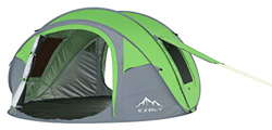 EZOLY Emergente Carpa, tienda emergente tienda de campaña 4 personas familia, 2 segundos impermeable Automático Refugio del Sol, Tienda de campaña ins en oferta