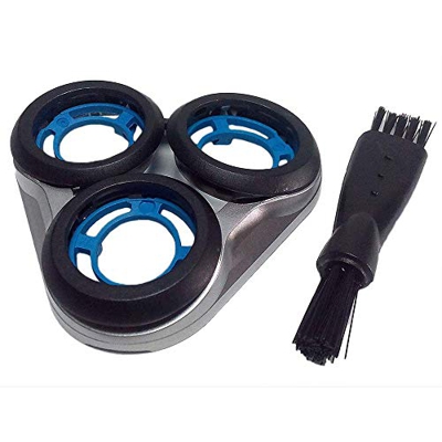Repuesto del soporte del cabezal para los modelos de la serie 5000 aptos para Philips Norelco con 3 anillos de bloqueo