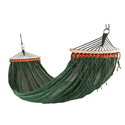 UWY Recreación Hamaca Doble Malla antivuelco Malla Transpirable Ocio para Interior y Exterior Puede soportar Peso 250 kg Regalos para Excursionistas ( en oferta