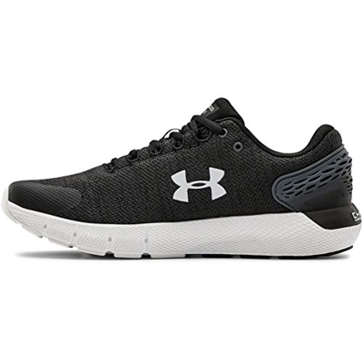 Under Armour Charged Rogue 2 Twist, Calzado Hombre, Negro/Blanco/Blanco (001), 44 EU