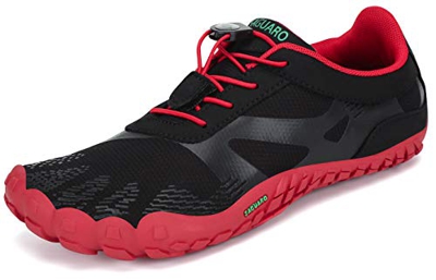SAGUARO Hombre Mujer Zapatos Minimalistas Comodas Respirable Zapatillas de Trail Running Ligeras Calzado Barefoot Antideslizante para Gimnasio Fitness