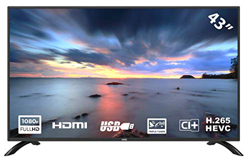 HKC 43F3 Televisor LED de 109 cm (43 Pulgadas) (Full HD, sintonizador Triple (DVB-C / -T2 / -S2), Ci +, HDMI, Reproductor Multimedia a través de USB 2 características