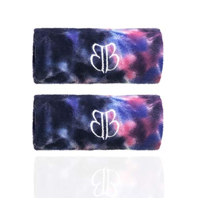 BANBROKEN Muñequeras para el Sudor , compresión Wristbands, Sweatband para Deporte, Tenis, Padel, Crossfit, Gimnasio, Fitness, Unisex -Talla Única (2u