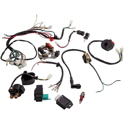 Harness Stator Assembly Wiring Kit for Chinese ATV Electric Quad 50cc-125cc CDI