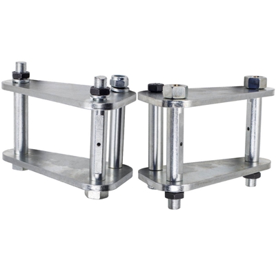 2 Pcs Extended Shackles For Toyota Landcruiser 73 75 40 60 Series Front or Rear