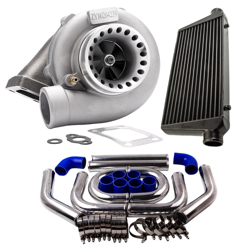 GT3582 Turbo para Ford Falcon BA / BF XR6 FPV y kits de tubería de 64 mm e intercooler 76 BLK características