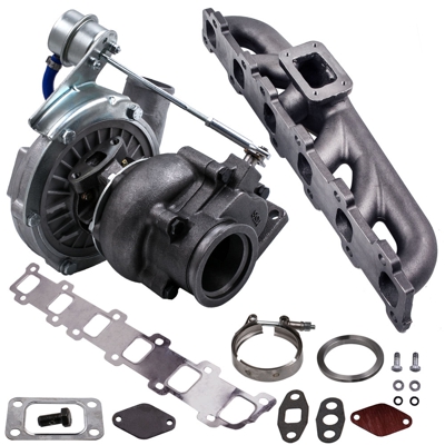 Kit de turbocompresor para colector de escape Nissan Safari Patrol 4.2L TD42 con junta