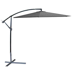 Lola Home Parasol excéntrico de Aluminio Verde con ventilación para jardín de 270 cm (Gris) precio