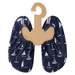 Slipstop Zapatillas de playa para niños, antideslizantes, deportivas, para natación, vacaciones, yoga, unisex, factor de protección solar, 50 tallas,  en oferta