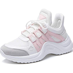 Las Mujeres vulcanizan Las Zapatillas de Deporte de Primavera Verano Transpirable Entrenadores Damas Plataforma de tacón Exterior Zapatos Casuales precio