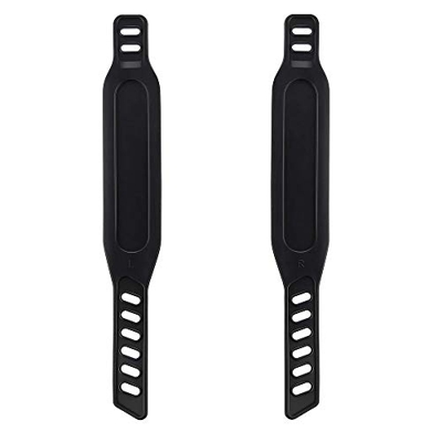 4 Piezas de Correas de Pedal para Bicicleta de Ejercicio, Longitud Ajustable Correas de Pedal Se Adapta A La Mayoría de Los Pedales de Bicicleta Bicic