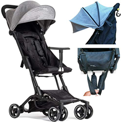 Silla de Paseo Piuma0+ Deluxe Ultraligero 2.0 De Viaje Reclinable Súper Equipado de 6 meses hasta 25 Kg Plegable Cochecito Compacto y Carrito Ligero C precio