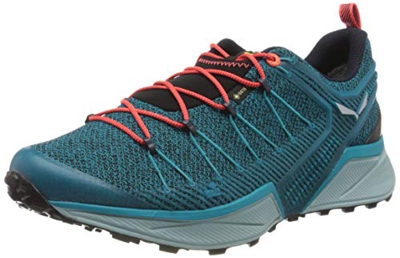 Salewa WS Dropline Gore-TEX, Zapatillas para carrera de senderos Mujer, Azul (Ocean/Canal Blue), 40.5 EU