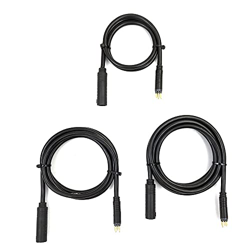 Cable de extensión de Bicicleta eléctrica de 60/130/160 cm, Cables de Motor 1,5 Cuadrados 250 W / 350 W para Kit de conversión de Motor de Cubo Ebike, características