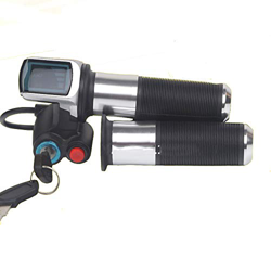36V 48V 60V Bicicleta eléctrica Acelerador Twist Grip con Interruptor de Bloqueo y Speed Cruise (60V) precio