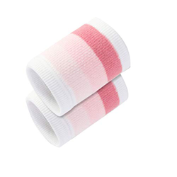 Abaodam Muñequera deportiva absorbente de sudor para baloncesto y fútbol muñequera elástica para niños y niñas (rosa) en oferta