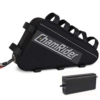 Batería eléctrica ebike triángulo 52V 28.8Ah 13S6P 21700 Li-Ion Paquete de baterías para Bafang BBS02 BBSHD 1000W 1500W Motor Kit de conversión