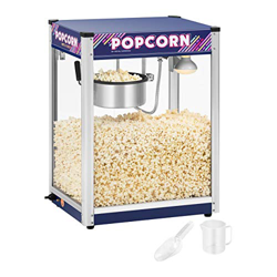 Royal Catering RCPR-1350 Palomitera Maquina de Palomitas Profesional (1350 W, aprox. 5 kg/h, Revestimiento de Teflón, 33,7 x 47,6 x 51,7 cm) características