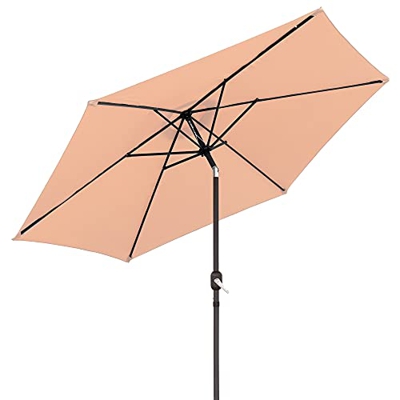 Parasol sombrilla Beige de Aluminio clásico de 300 cm - LOLAhome