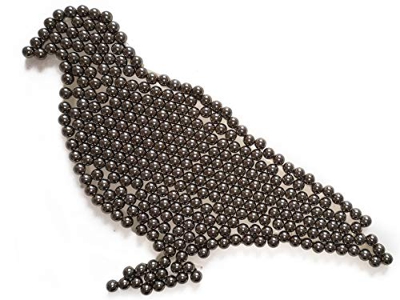 GM&BW 400 Tirachinas Bolas Acero 10mm para Catapulta Munición o Airsoft Rifle de Tirachinas,Bolas Rodamiento,Niquelado por Antióxido, Embalaje Resella