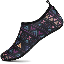 SAGUARO Hombre Mujer Zapatos de Agua Playa Escarpines Zapatillas de Deportes Acuáticos Buceo Surf Snorkel Yoga Piscina, Morado 38/39 precio