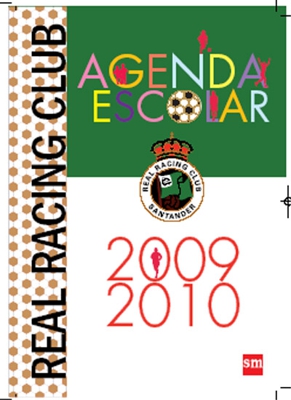 Racing de Santander. Agenda escolar 09/10
