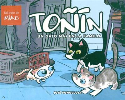 Toñín, un gato más en la familia