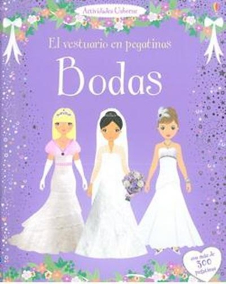 Bodas. Vestuario en pegatinas