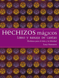 Hechizos mágicos + baraja de cartas características