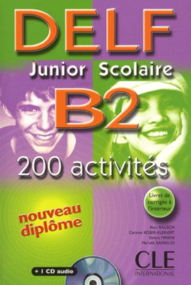 Delf Junior Scolaire B2 Textbook + Key + Audio CD