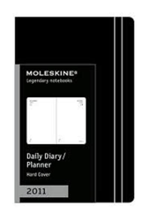 Moleskine agenda 2011 Daily Planner Black Hard precio
