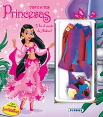 Viste a tus princesas con imanes brillantes con cuento de Aladin