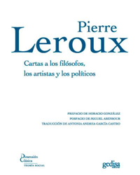 Cartas a los filósofos, los artistas y los políticos en oferta