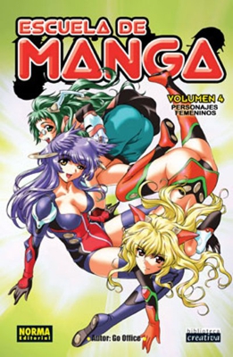 Escuela de manga 4. Personajes femeninos