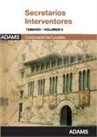Oposición secretarios interventores. Corporaciones locales. Temario 2