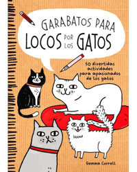 Garabatos para locos por los gatos en oferta