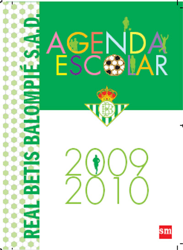 Betis C.F. Agenda escolar 09/10 en oferta