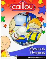 Caillou numeros i formes en oferta