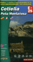 Cotiella. Peña montañesa. Mapa y guía excursionista E-25 en oferta