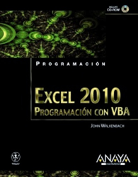 Excel 2010. Programación con VBA en oferta