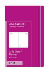 Moleskine agenda 2011 Daily Planner Dark Pink en oferta