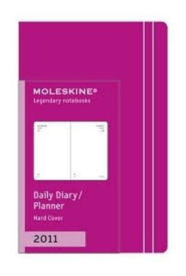 Moleskine agenda 2011 Daily Planner Dark Pink
