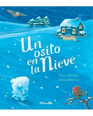 Un osito en la nieve